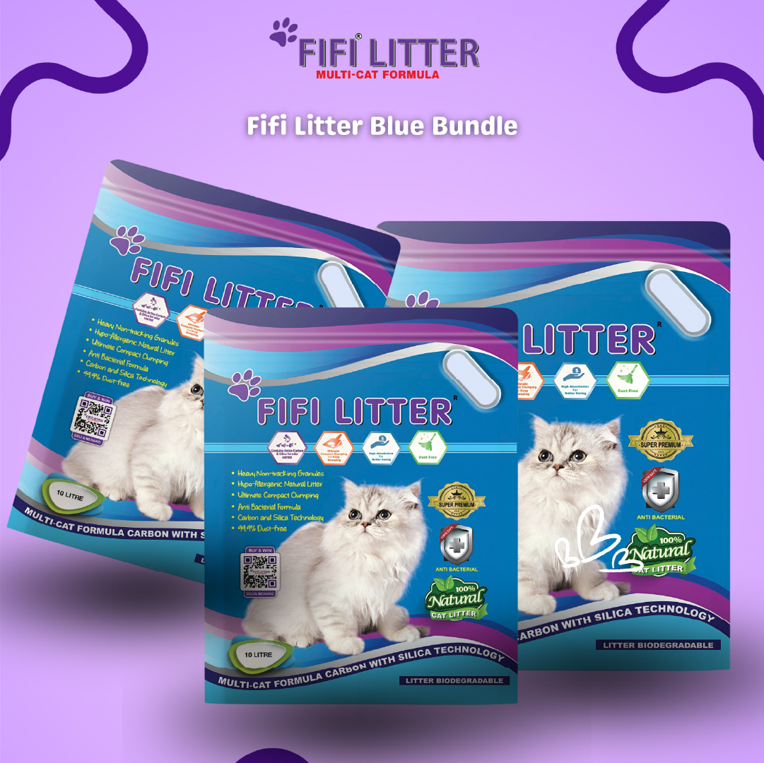Fifilitter Blue Bundle of 3